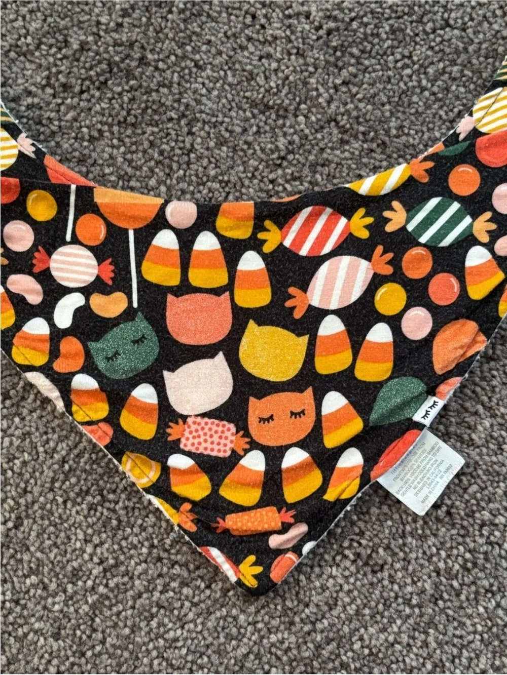 🎃Little Sleepies Halloween Bandana Bib